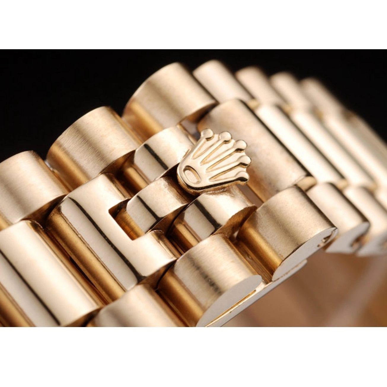 Best AAA Replica Sites Plated Stainless Dial Day-Date Gold Steel Rolex Yellow White 18k 0630